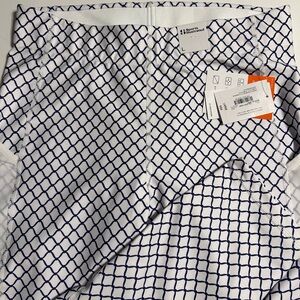 Sports illustrated large‎ Leggings workout compression Blue White net clean look